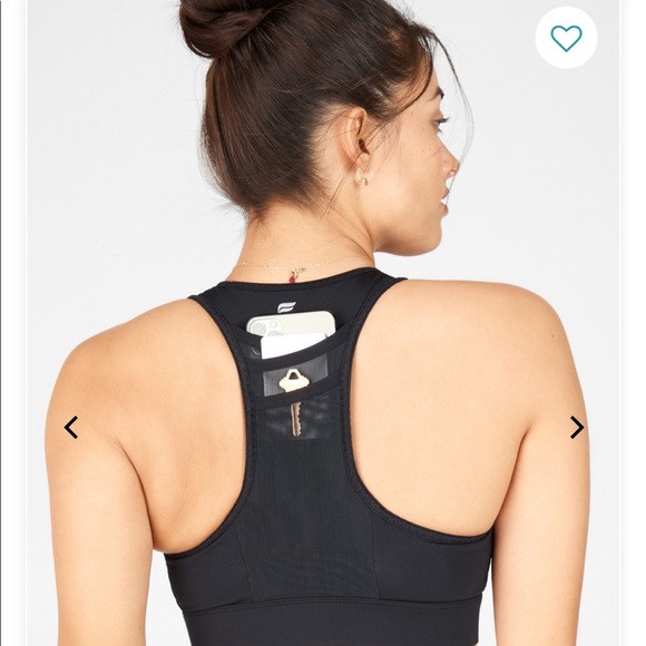Fabletics Brand New Tags Black Sports Bra - 1X - Picture 2 of 7
